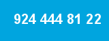 924 444 81 22 924 444 81 22